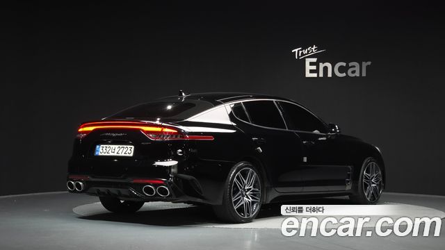 Kia Stinger из Кореи Encar